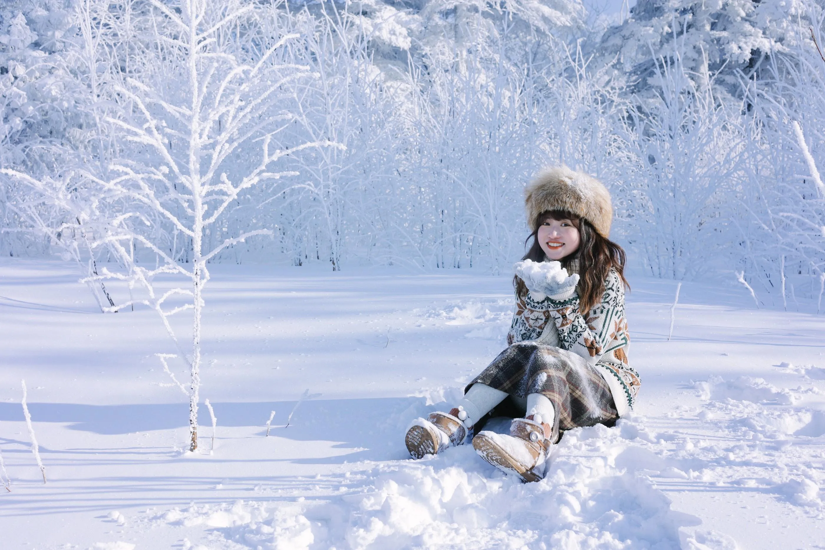 [YITUYU艺图语]2022.09.07 北国的雪 蓝胖子- [27P]插图